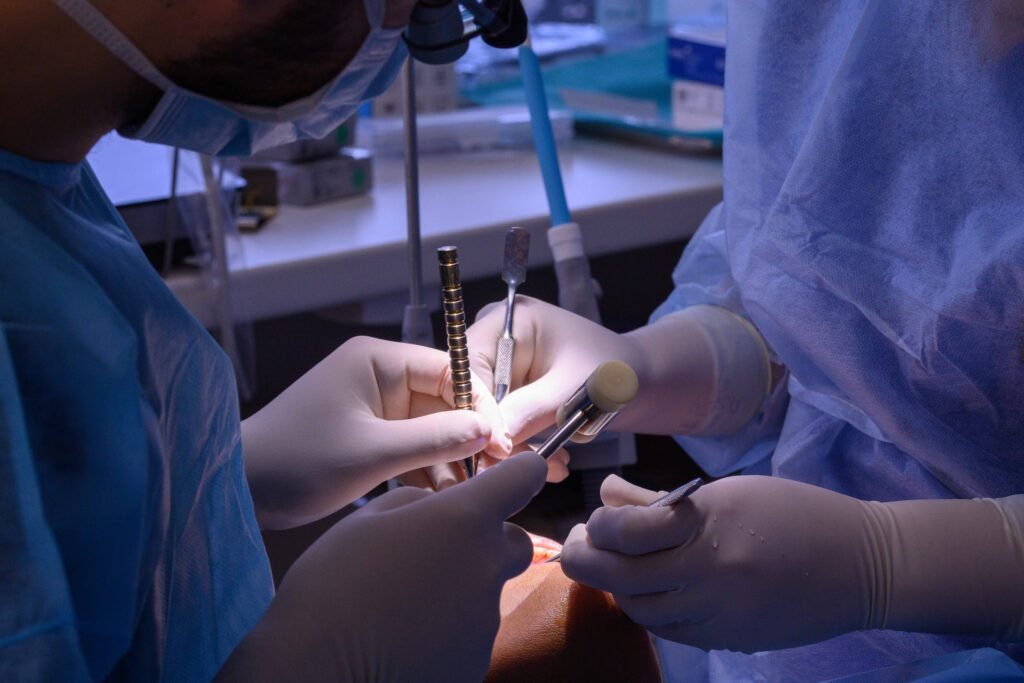 Restauration d’un implant dentaire